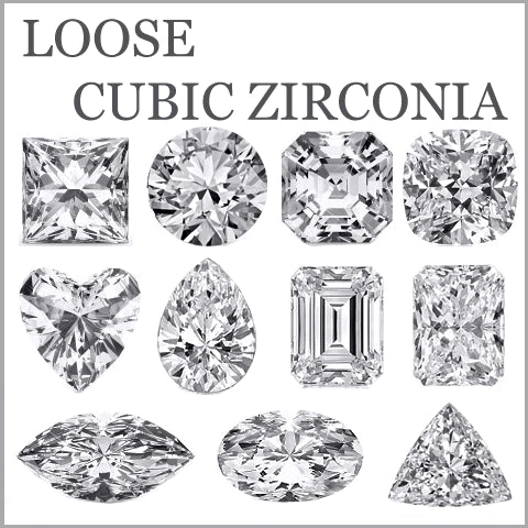 Loose cubic zirconia