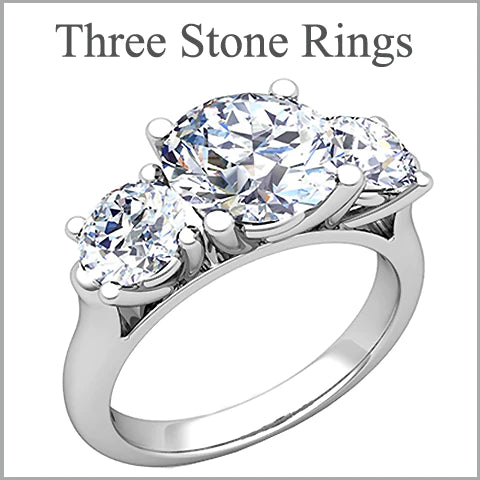 Three stone rings