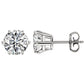 PLATINUM 950 6-PRONG ROUND. Choose From 0.25 CTW To 10.00 CTW